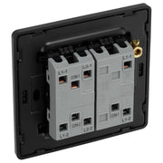 BG Electrical Evolve Polished Copper - Triple, 2 way switch, edge rocker