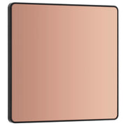 BG Electrical Evolve Polished Copper - Single, blank plate