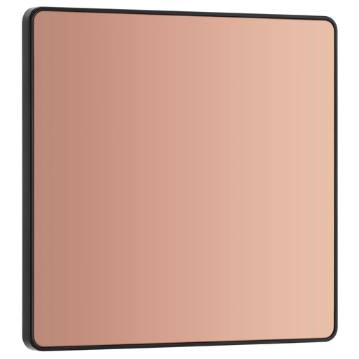 BG Electrical Evolve Polished Copper - Single, blank plate