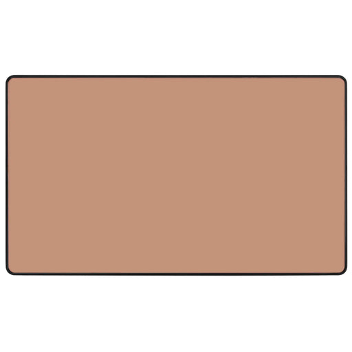 BG Electrical Evolve Polished Copper - Double, blank plate