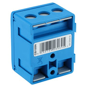 BG Circuit Protection Cp Connectors - 100A 5 Way Connector Block - Neutral - Blue