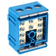 BG Circuit Protection Cp Connectors - 100A 5 Way Connector Block - Neutral - Blue