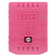 BG Circuit Protection Cp Connectors - 100A 5 Way Connector Block - Functional Earth - Pink