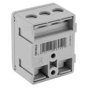 BG Circuit Protection Cp Connectors - 100A 5 Way Connector Block - L3 - Grey