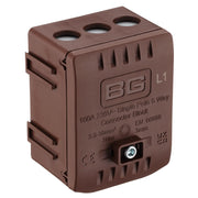 BG Circuit Protection Cp Connectors - 100A 5 Way Connector Block - L1 - Brown