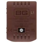 BG Circuit Protection Cp Connectors - 100A 5 Way Connector Block - L1 - Brown