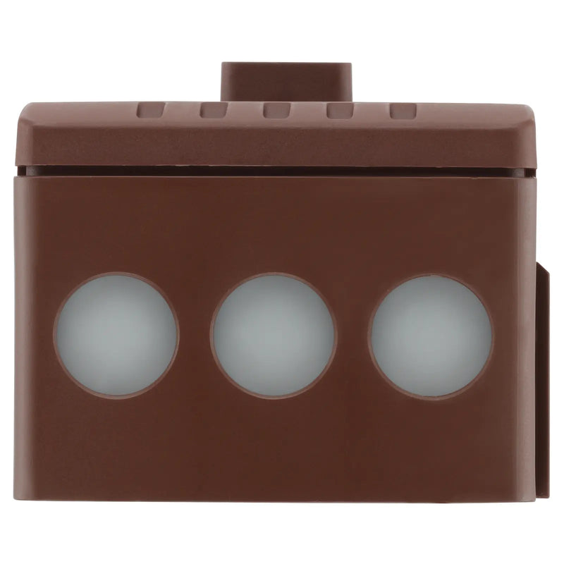 BG Circuit Protection Cp Connectors - 100A 5 Way Connector Block - L1 - Brown