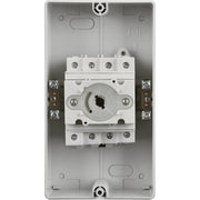 BG Circuit Protection Rotary Dc Isolator 4 Pole - 25A, 4-Pole DC, Rotary Isolator