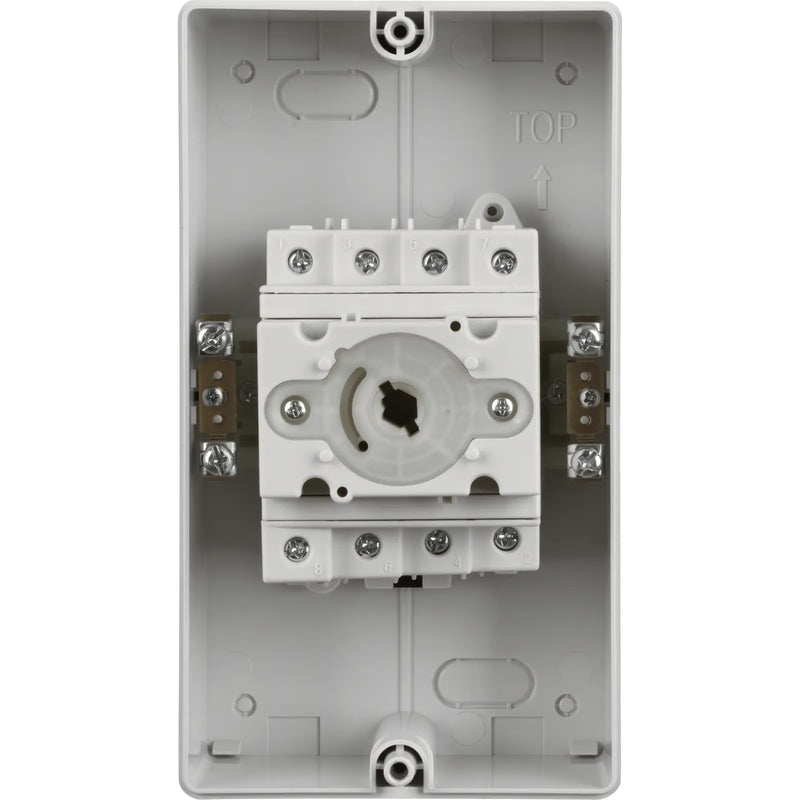BG Circuit Protection Rotary Dc Isolator 4 Pole - 32A, 4-Pole DC, Rotary Isolator