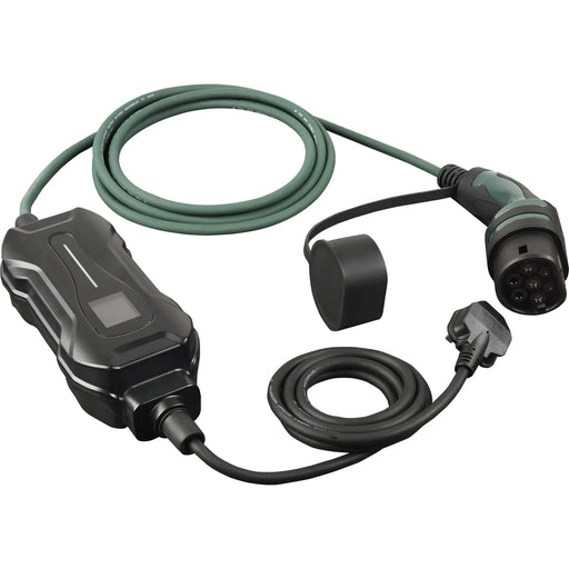 Masterplug EV - Mode 2, 5m Charging Cable, 3 Pin Plug to Type 2