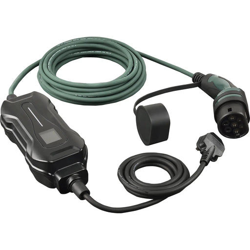 Masterplug EV - Mode 2, 10m Charging Cable, 3 Pin Plug to Type 2