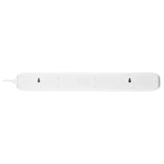 Masterplug USB - USB A + C 10.5W, 6 Sockets, 2m, 13A, White