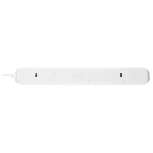Masterplug USB - USB A + C 10.5W, 6 Sockets, 2m, 13A, White