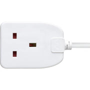 Masterplug Basic - 1 Socket, 10m, 13A, White
