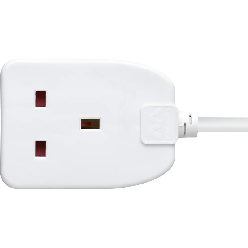 Masterplug Basic - 1 Socket, 10m, 13A, White