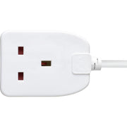 Masterplug Basic - 1 Socket, 5m, 13A, White