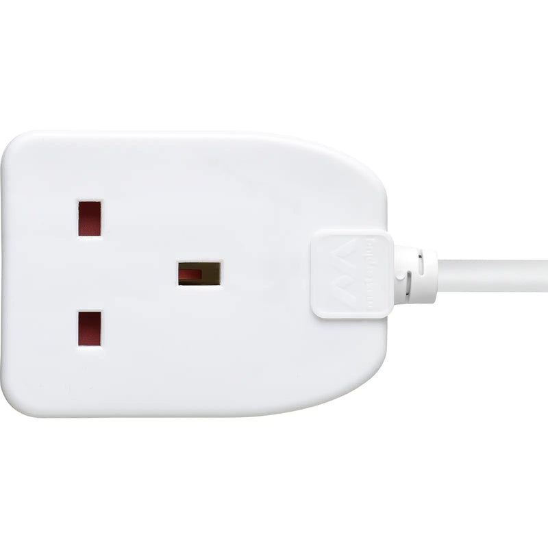 Masterplug Basic - 1 Socket, 5m, 13A, White