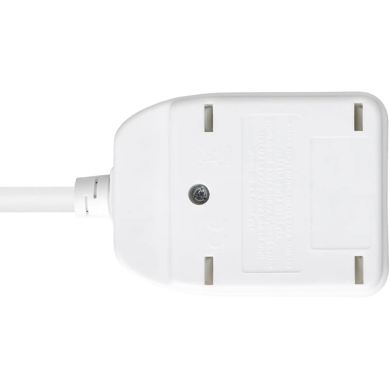 Masterplug Basic - 1 Socket, 5m, 13A, White