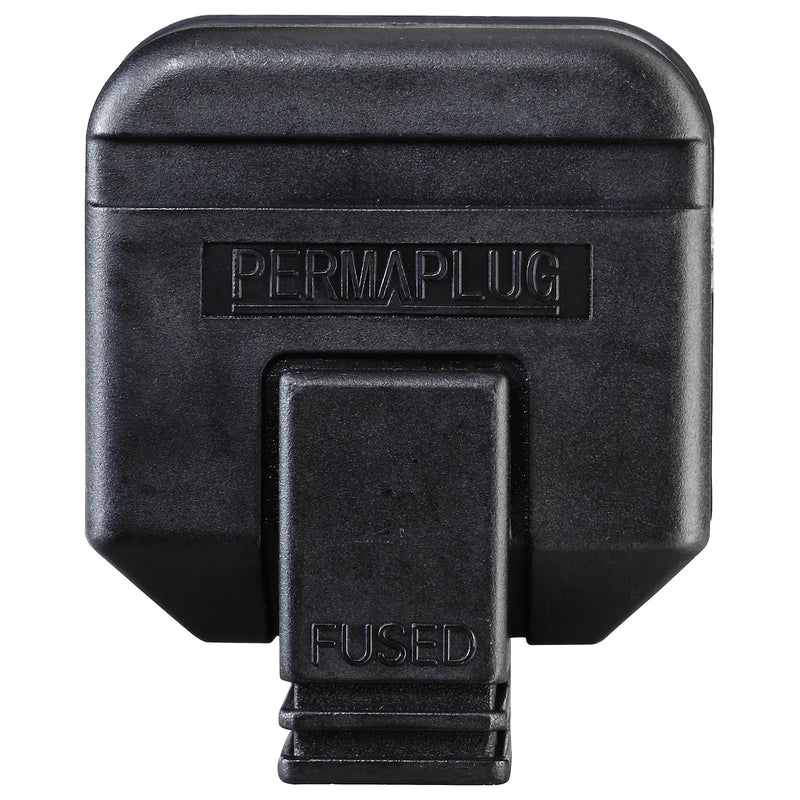 Masterplug Basic - 13A, Black