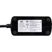 Masterplug High Gloss USB - 2 x USB A, 4 Sockets, 2m, 13A, Gloss Black