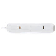 Masterplug Surge - 4 Sockets, 4m, 13A, White