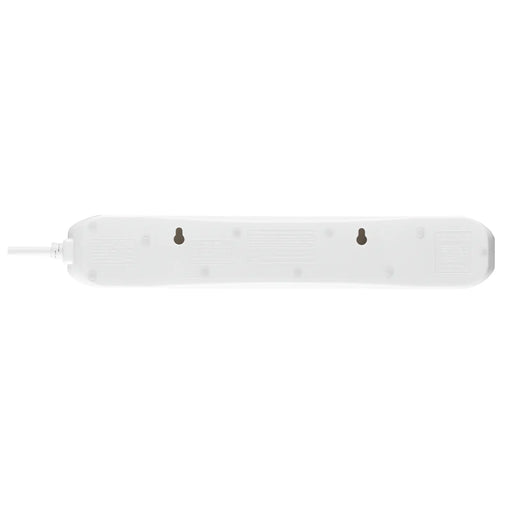Masterplug Surge - 4 Sockets, 2m, 13A, White
