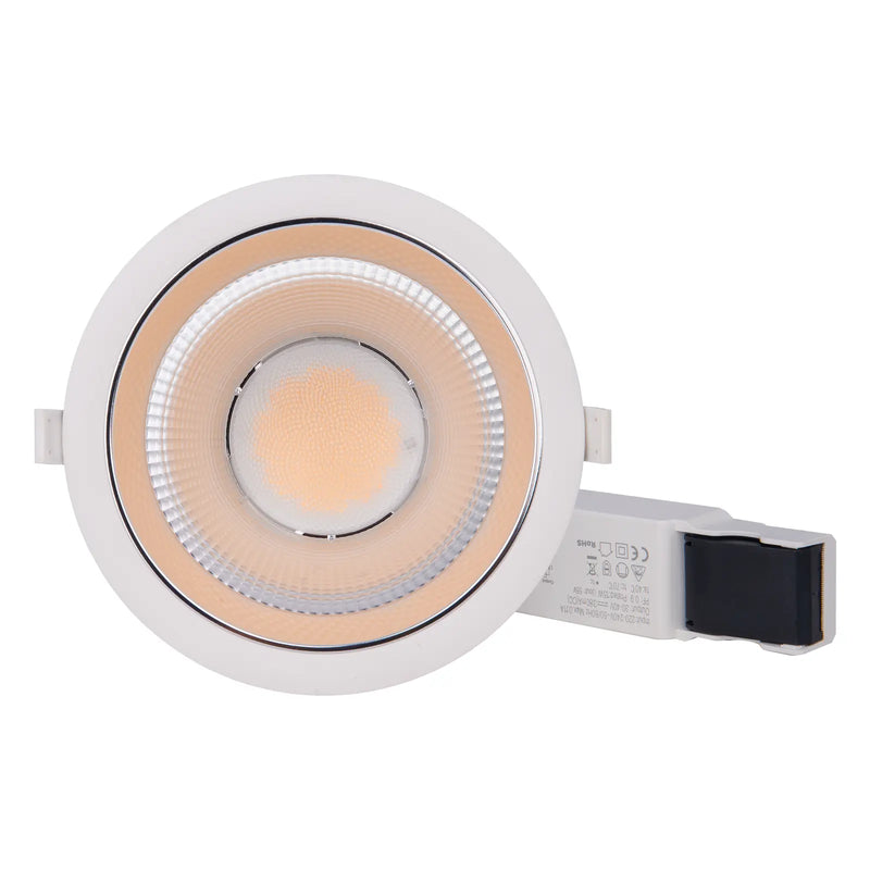 Luceco Carbon Ultra Downlight 15W 1900Lumens IP54 rated 150mm cut-out