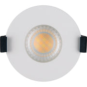 Luceco Elite - FType Elite Fire Rated Downlight 4W/6W 690lm Power Change & CCT Change 3000K / 4000K Dim2Warm Dimmable IP65 White - Flat