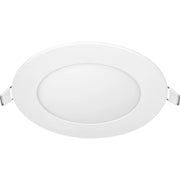 Luceco Luxpanel Eco Circular - Eco Circular Slimline Downlight Ø120mm 400lm 6w 3000k Dimmable - Pc Diffuser