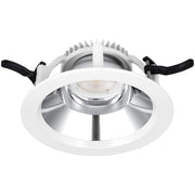 Luceco Platinum Gloss D-light 228mm Power Change High Output 2500lm 19w (3300lm 26w Optional) 4000k Cri >80 Fixed Output
