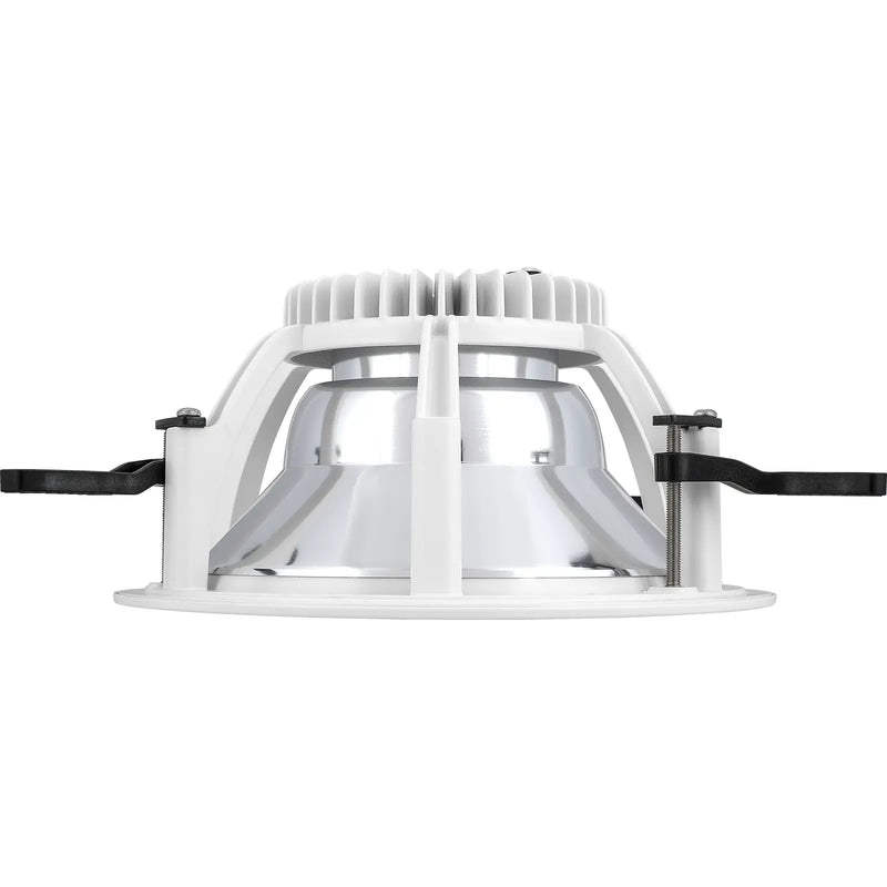 Luceco Platinum Gloss D-light 228mm Power Change High Output 2500lm 19w (3300lm 26w Optional) 4000k Cri >80 Fixed Output