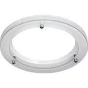 Luceco Platinum White + Dropped Glass Halo Bezel