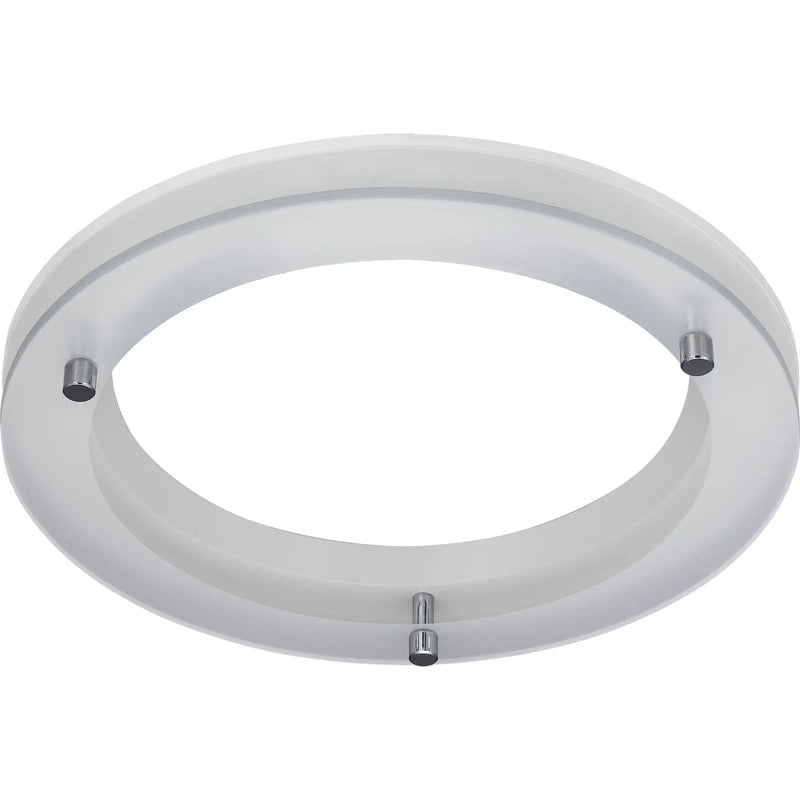 Luceco Platinum White + Dropped Glass Bezel
