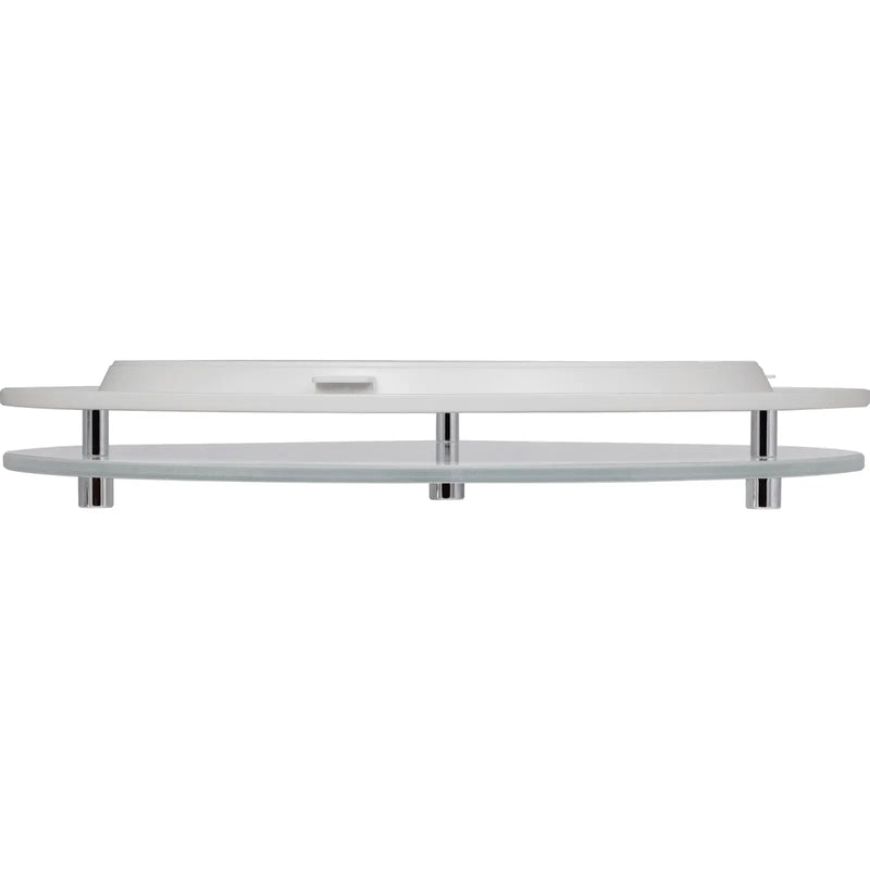Luceco Platinum White + Dropped Glass Bezel
