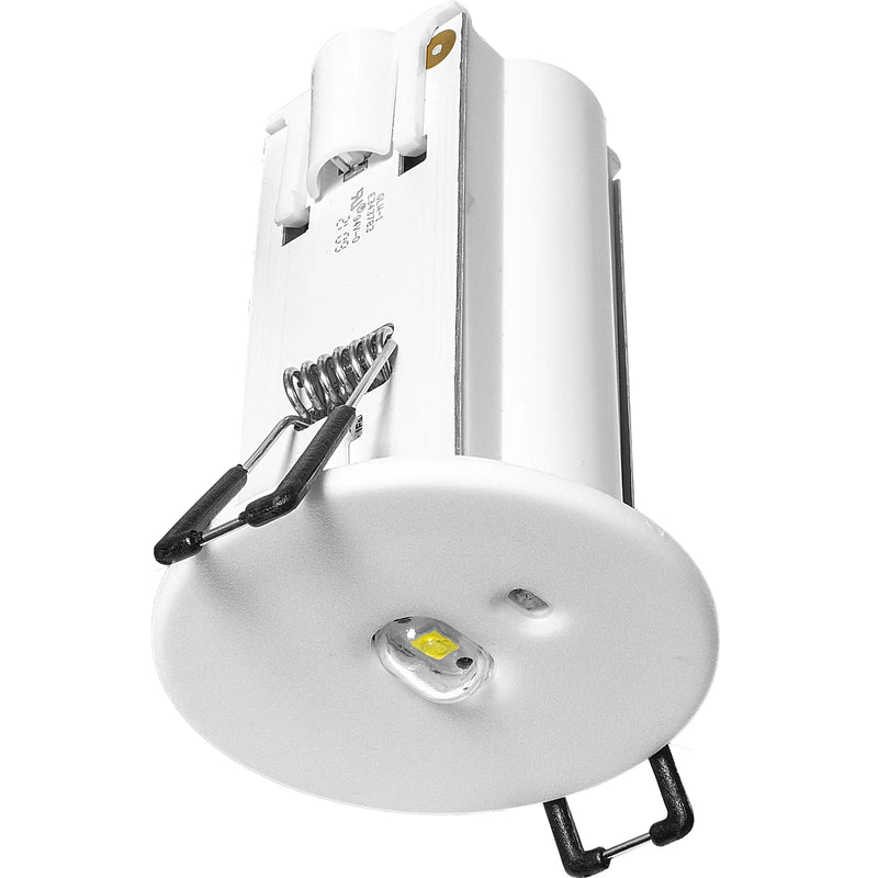Luceco Standard Recessed - Tempus Extra downlight recessed self-test with open area optic
