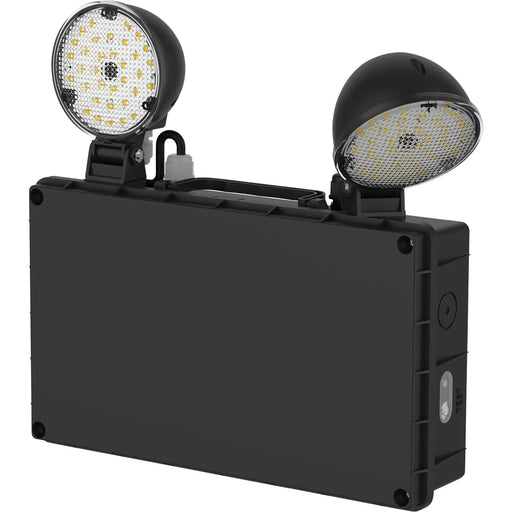 Luceco Tempus Dali - Tempus DALI Emergency IP65 Twinspot, Black, 780lm