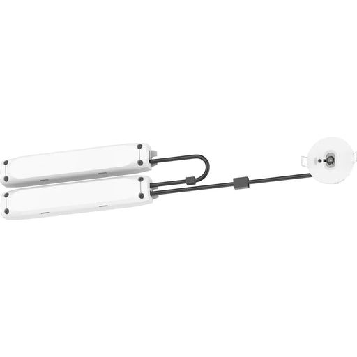 Luceco Tempus Dali Recessed Downlight, 3hr, 3W, 220lm, White with Open Area and Corridor Optic