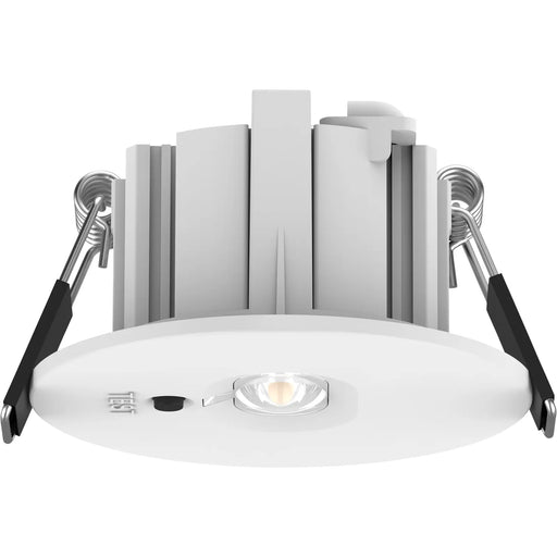 Luceco Tempus Dali Recessed Downlight, 3hr, 3W, 220lm, White with Open Area and Corridor Optic