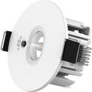 Luceco Tempus Dali Recessed Downlight, 3hr, 3W, 220lm, White with Open Area and Corridor Optic