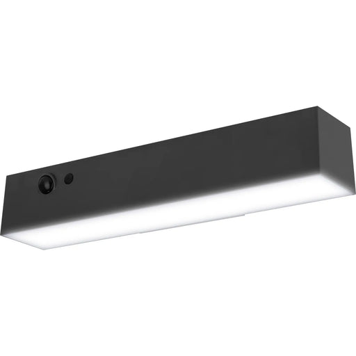 Luceco Decorative Brick - Era Decorative Outdoor Solar Brick Wall Light with PIR Motion Sensor, LED Exterior Lighting, Slate Grey, IP54, 7W, 1000lm, 3000K