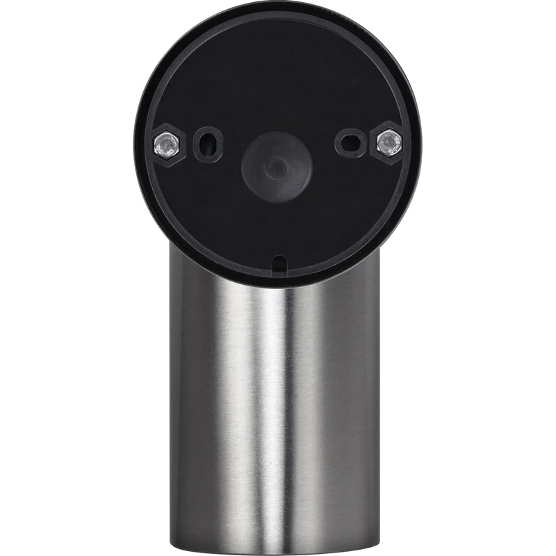 Luceco Stainless Steel - Stainless steel single head adjustable wall light 300 lumens warm white colour temp
