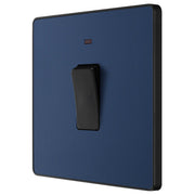 BG Electrical Evolve Matt Blue - 20A, double pole, with indicator