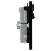 BG Electrical Evolve Matt Blue - Double, switched, single pole, WiFi Extender + USB A