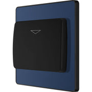 BG Electrical Evolve Matt Blue - Hotel key card switch