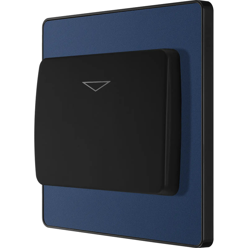 BG Electrical Evolve Matt Blue - Hotel key card switch