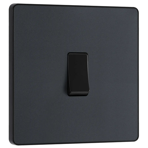 BG Electrical Evolve Matt Grey - Single, 2 way switch