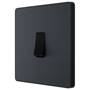BG Electrical Evolve Matt Grey - Single, 2 way switch