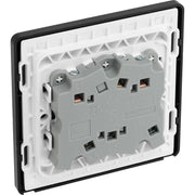 BG Electrical Evolve Matt Grey - Triple pole fan isolator