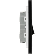 BG Electrical Evolve Matt Grey - Triple, 2 way switch