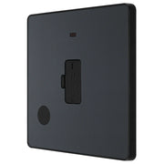 BG Electrical Evolve Matt Grey - Unswitched and fused